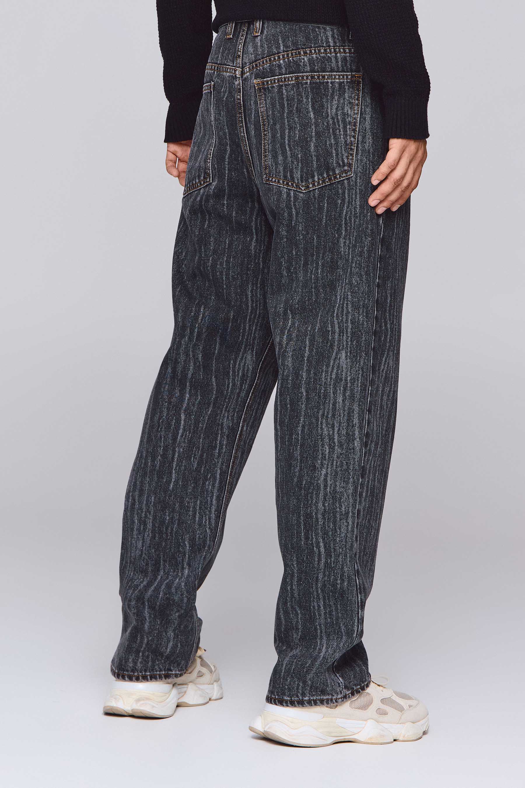 גינס טקסטורה גריי