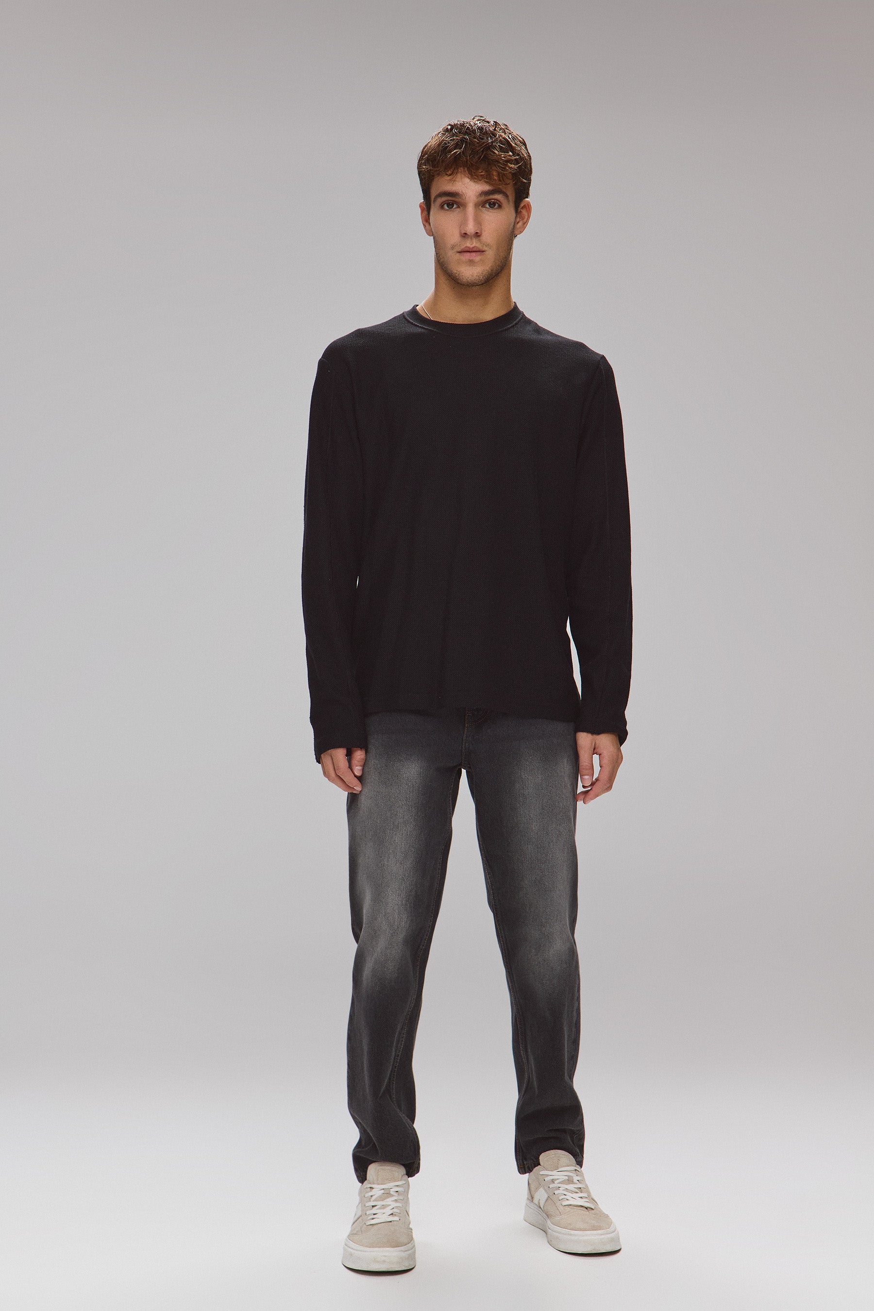 טי מונטי שרוול ארוך