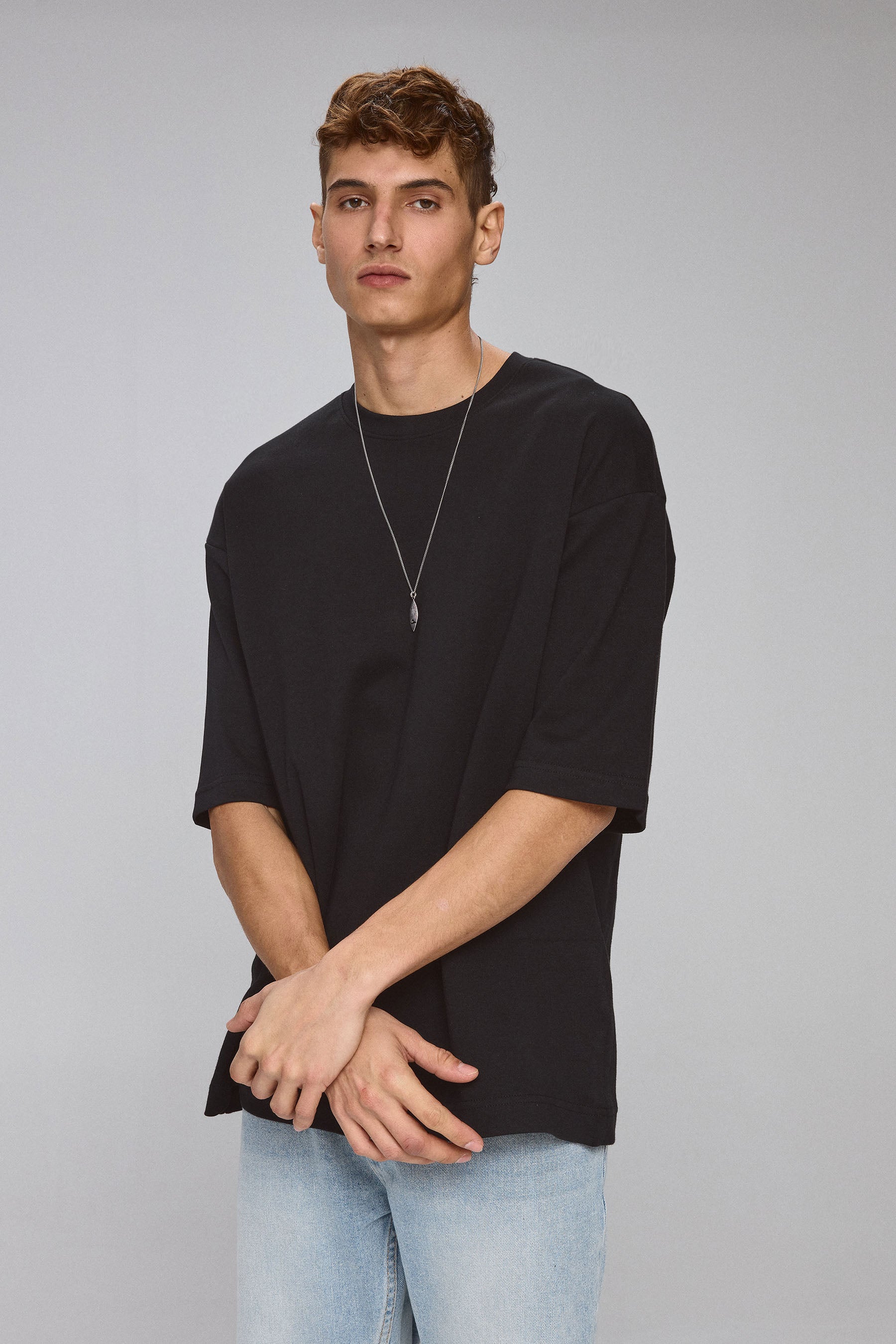 טישירט מוק שרוולים קצרים