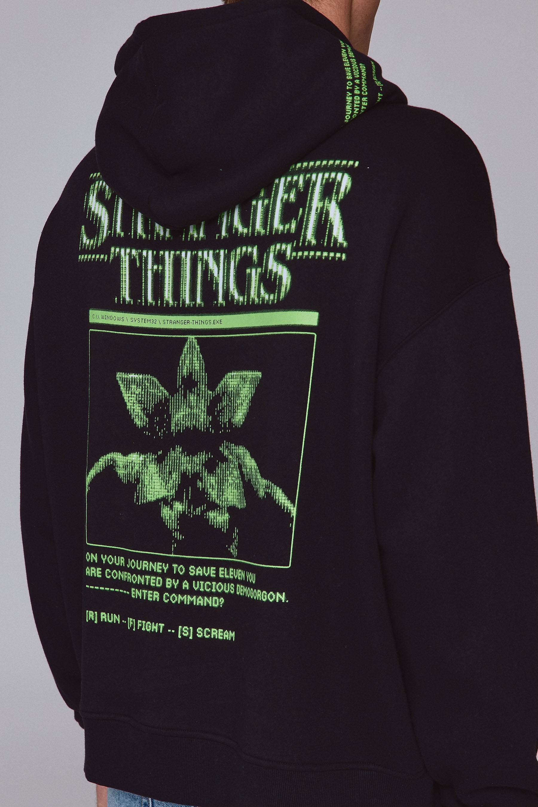 קפוצ'ון סטריינג'ר ת'ינגס ירוק