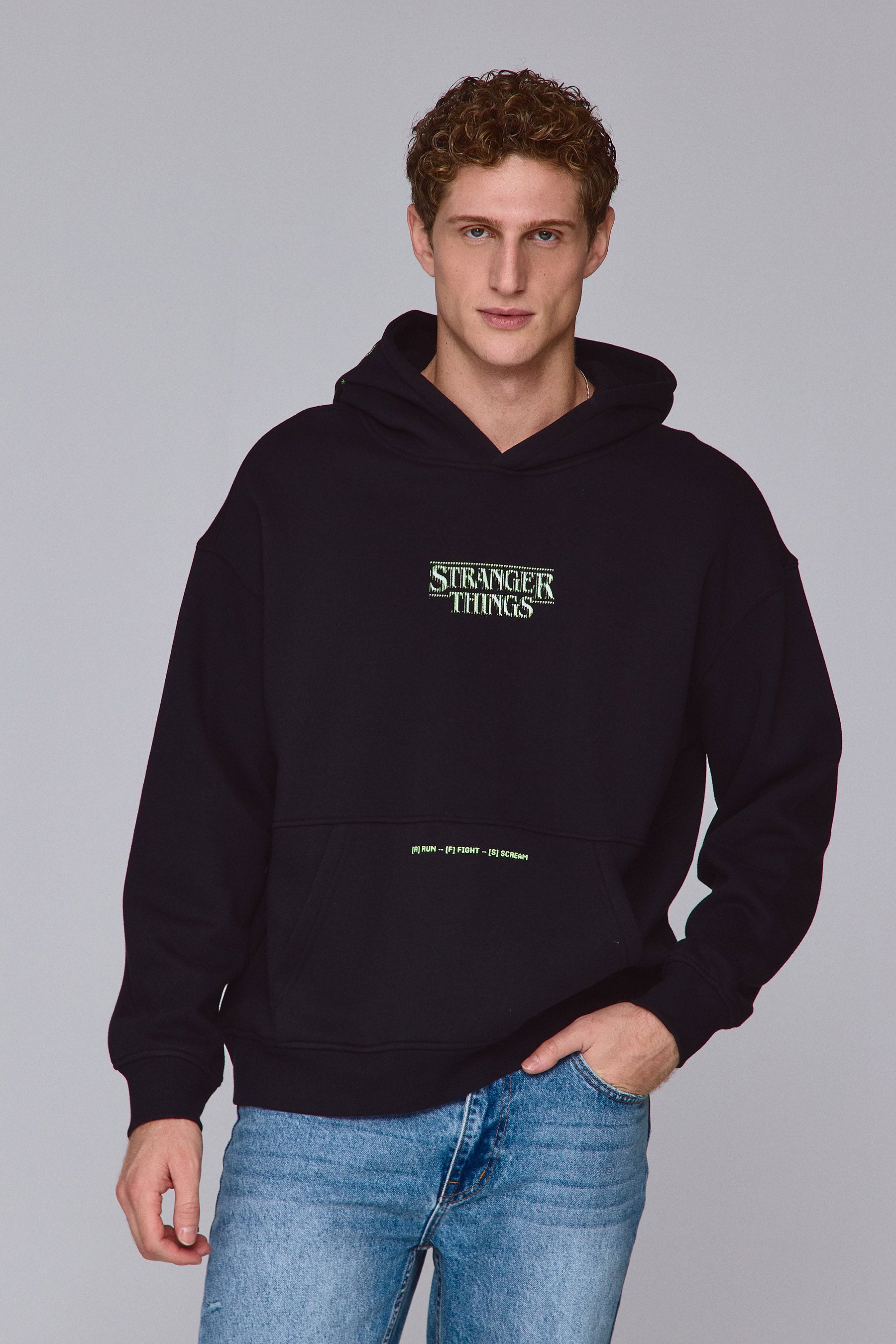 קפוצ'ון סטריינג'ר ת'ינגס ירוק