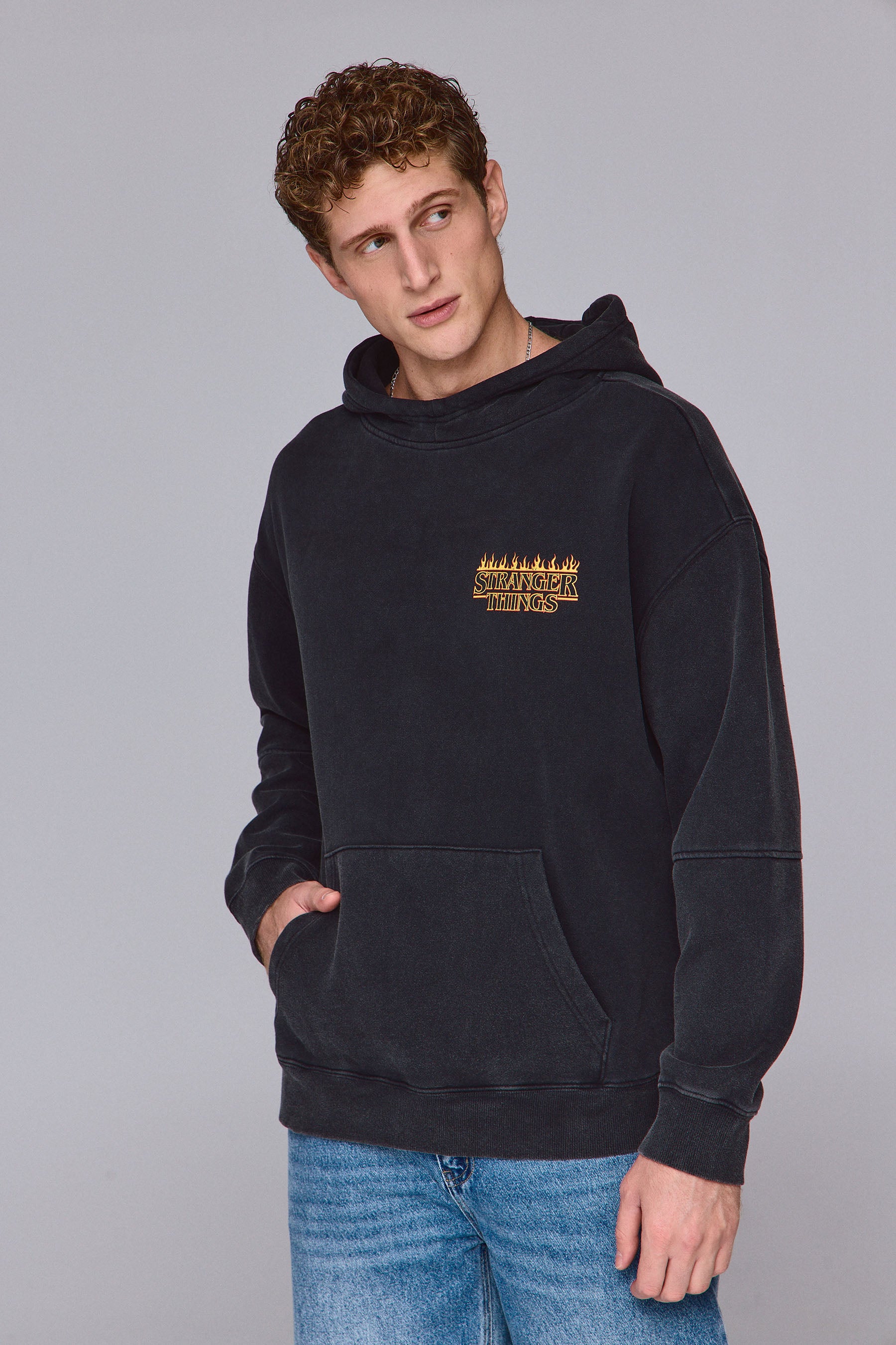 קפוצ'ון סטריינג'ר ת'ינגס כתום