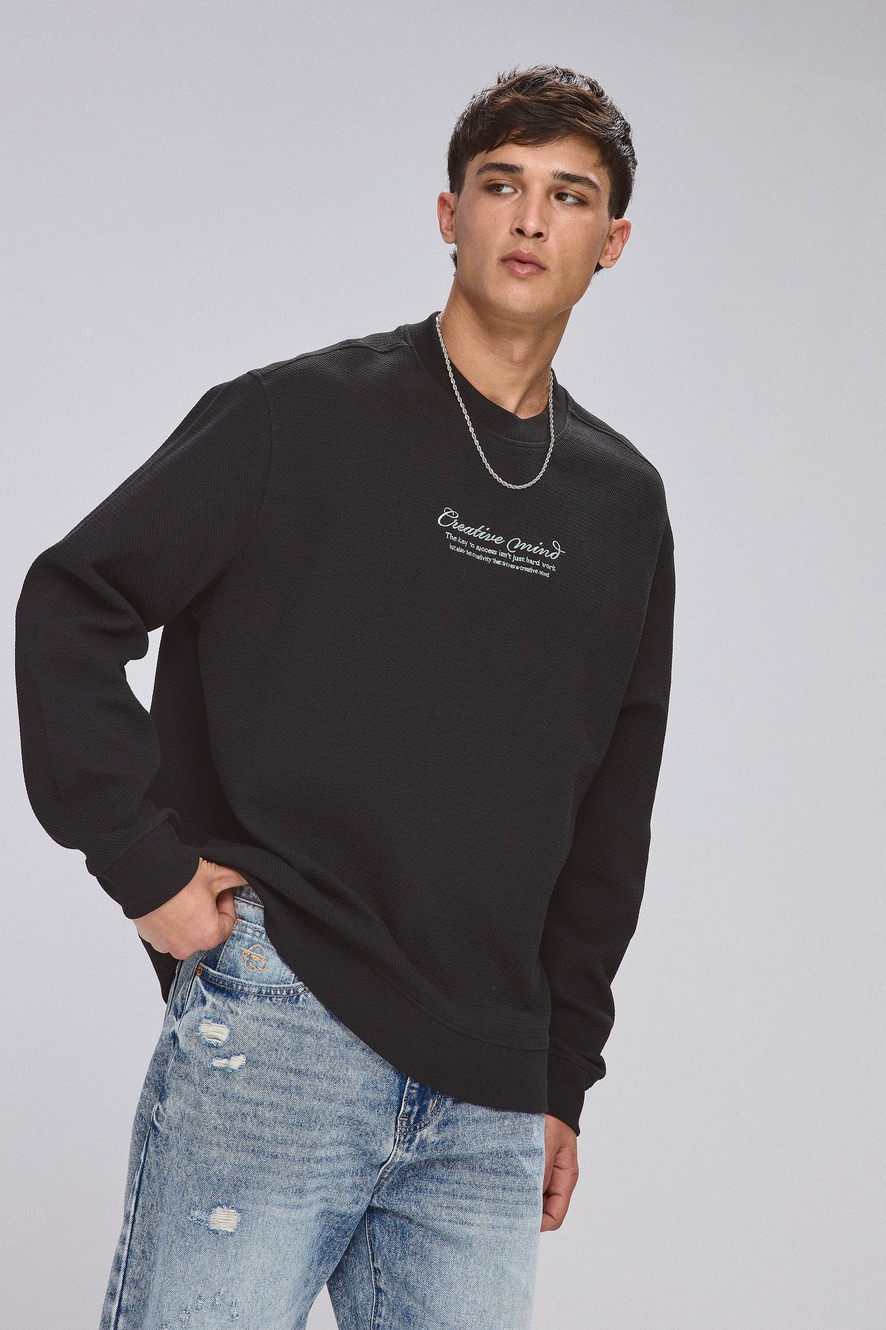 סווטשרט טקסטורה בייסיק