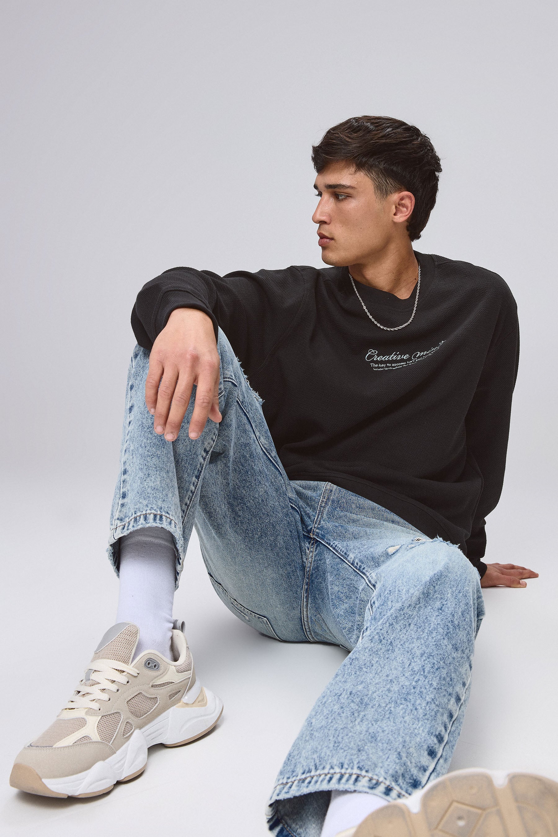 סווטשרט טקסטורה בייסיק