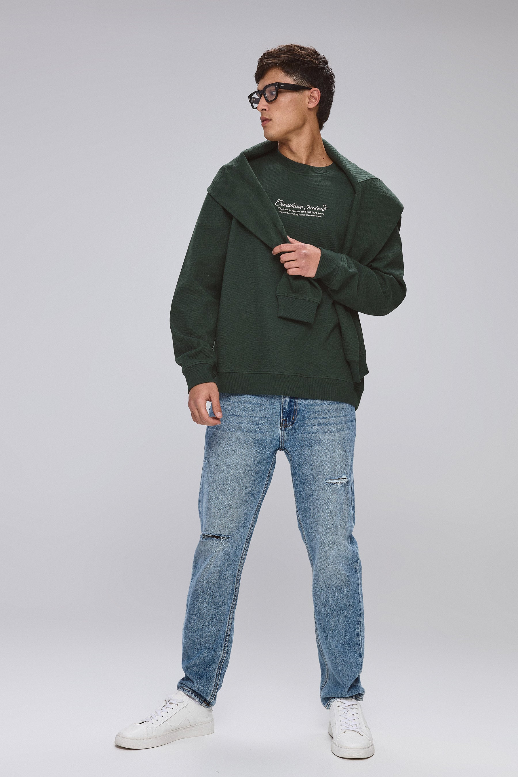 סווטשרט טקסטורה בייסיק