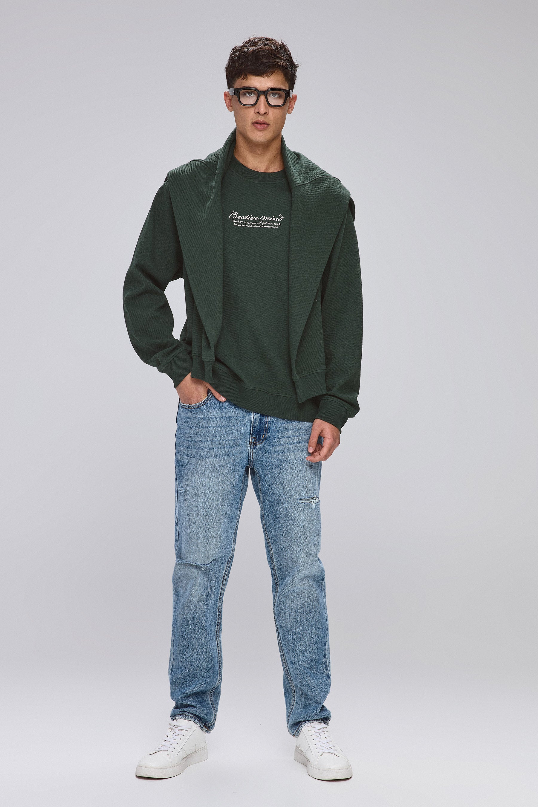 סווטשרט טקסטורה בייסיק