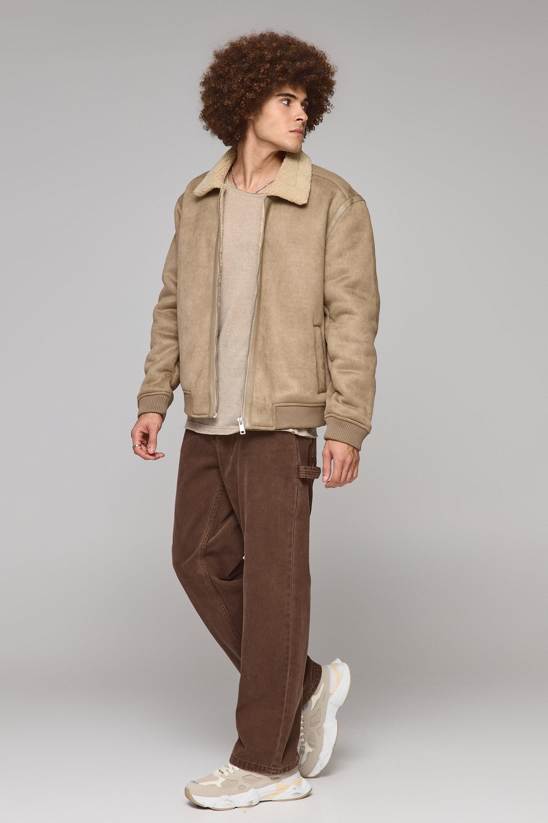 ג'קט פרווה וזמש