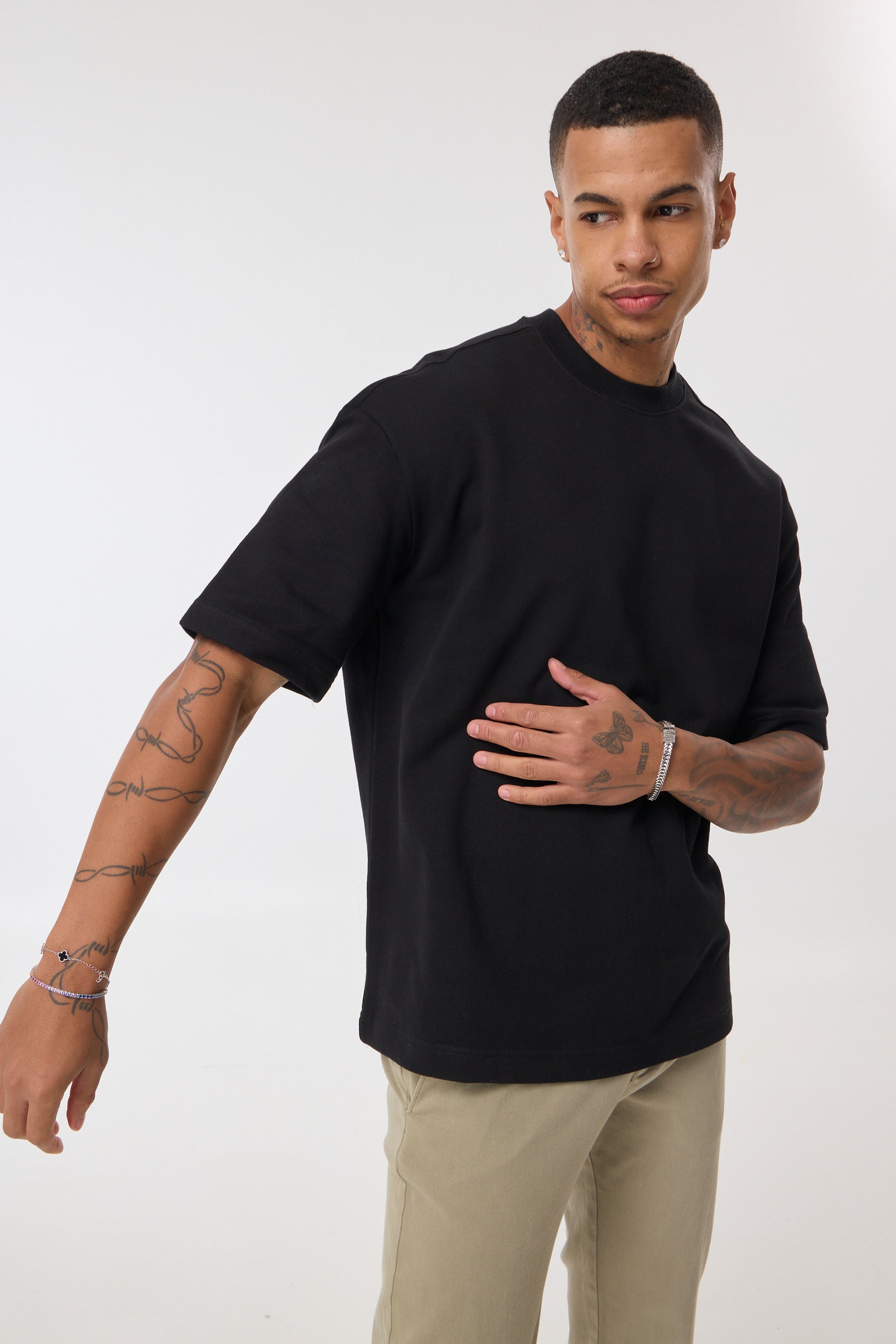 טישירט פרנץ' טרי חלקה