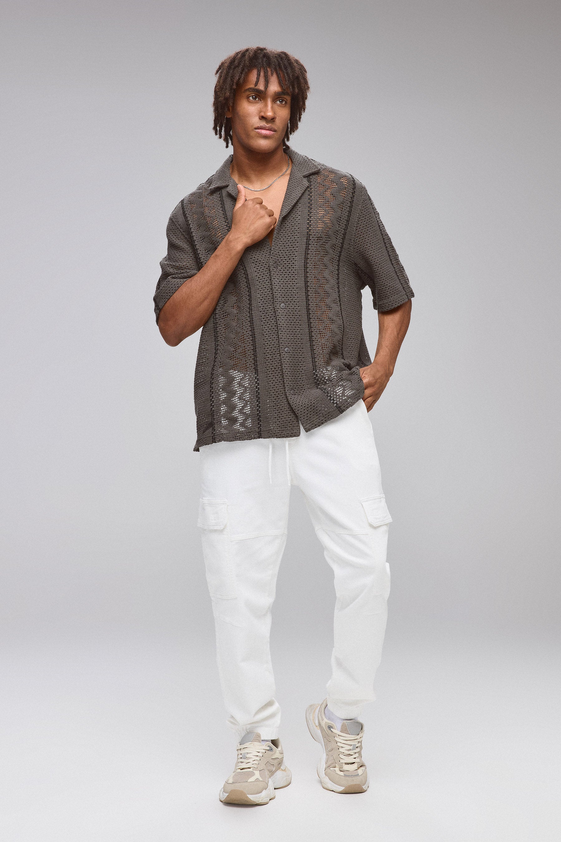 חולצת קרושה זיגזג