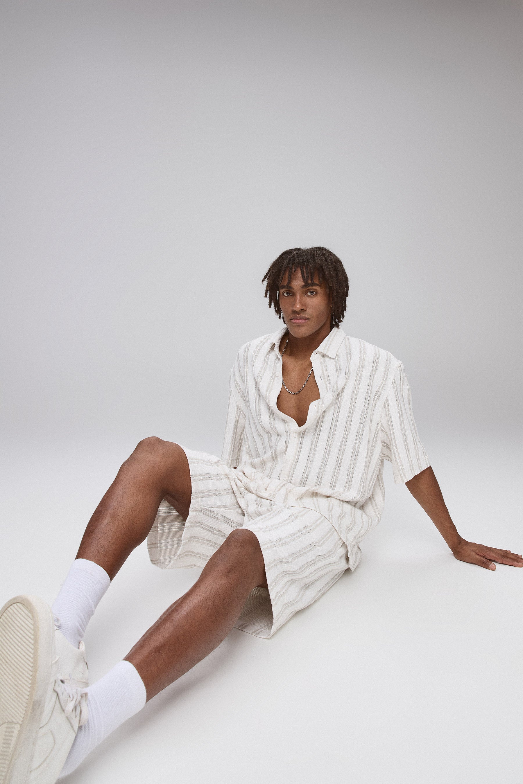 ברמודת סט קרושה פסים