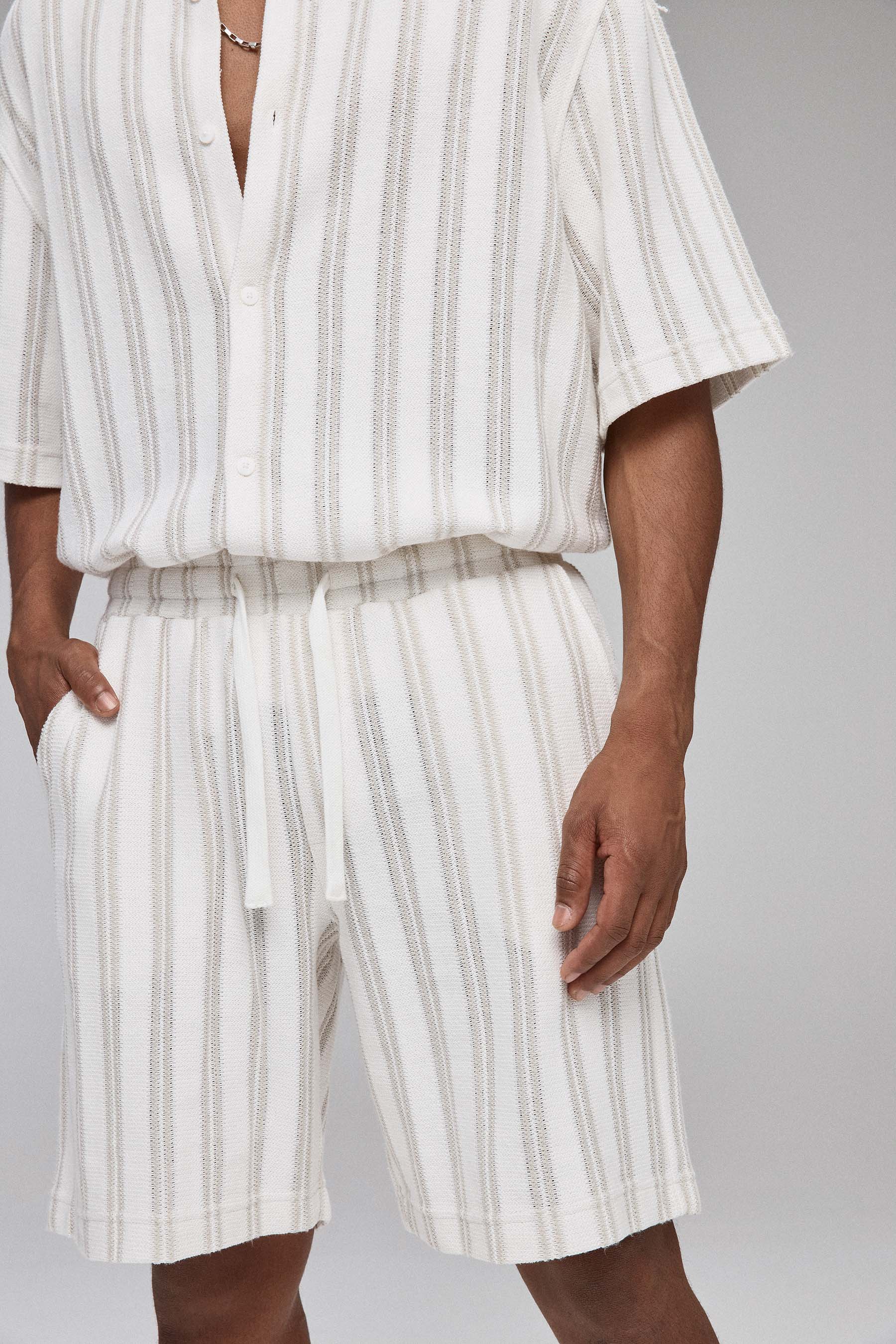 ברמודת סט קרושה פסים