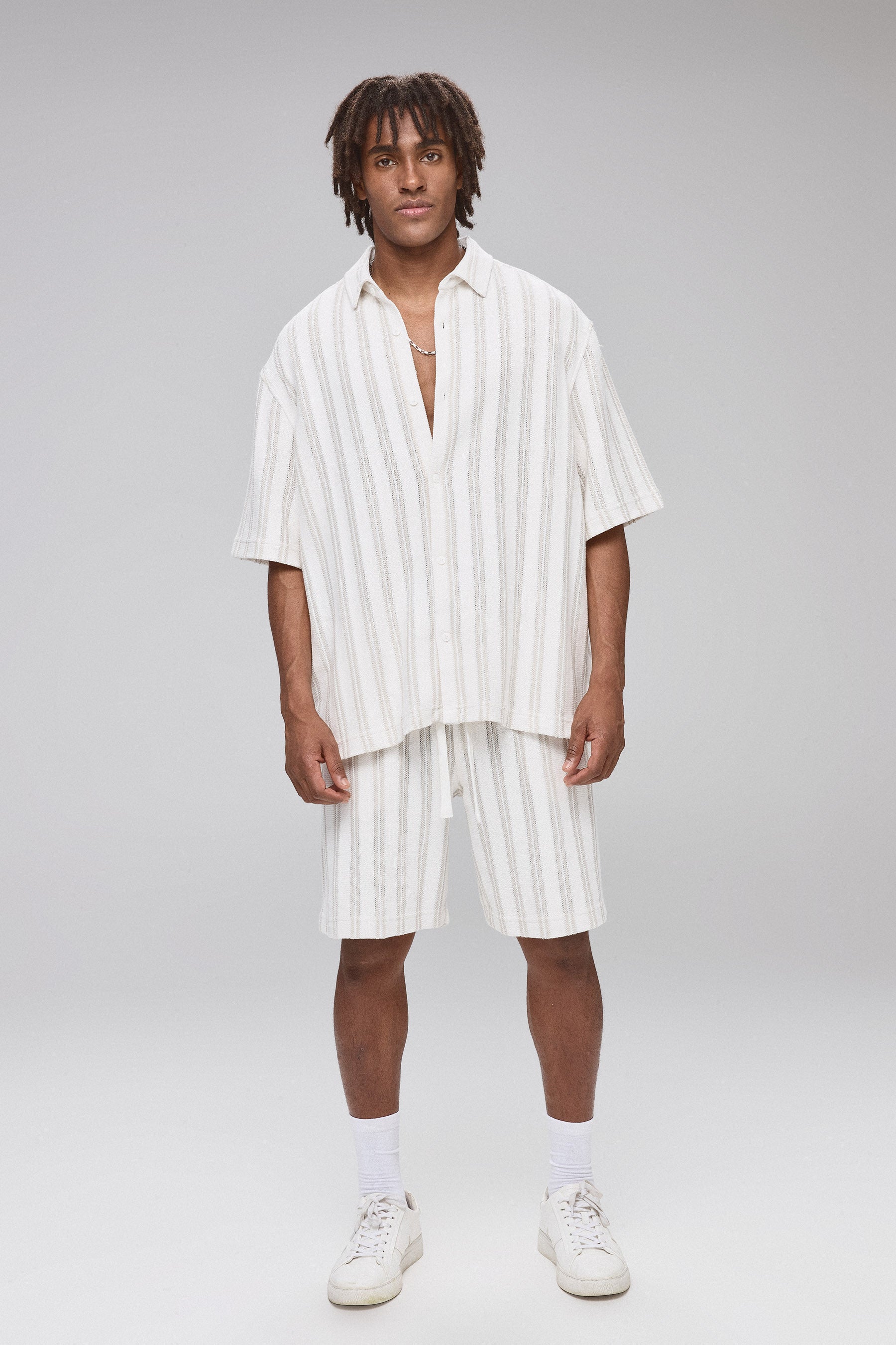 ברמודת סט קרושה פסים