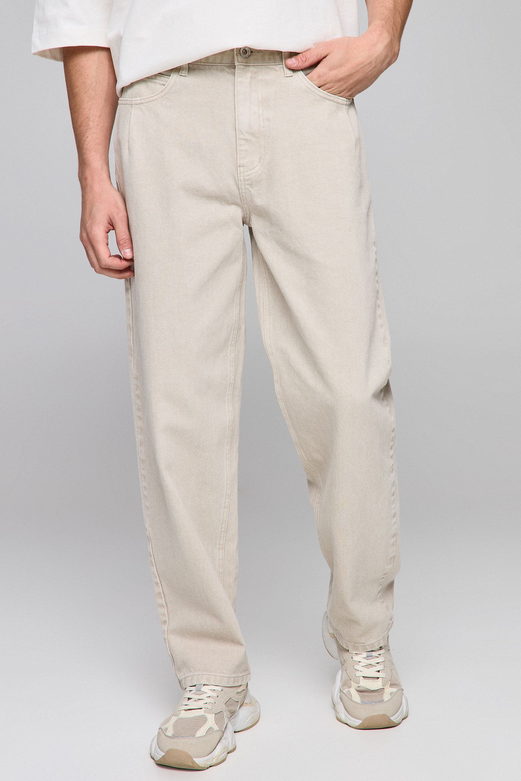 ג'ינס בלון קפל