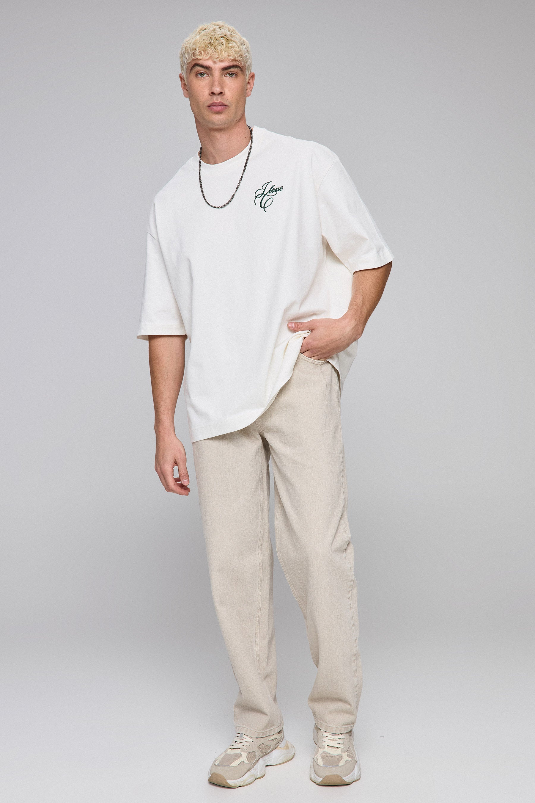 ג'ינס בלון קפל