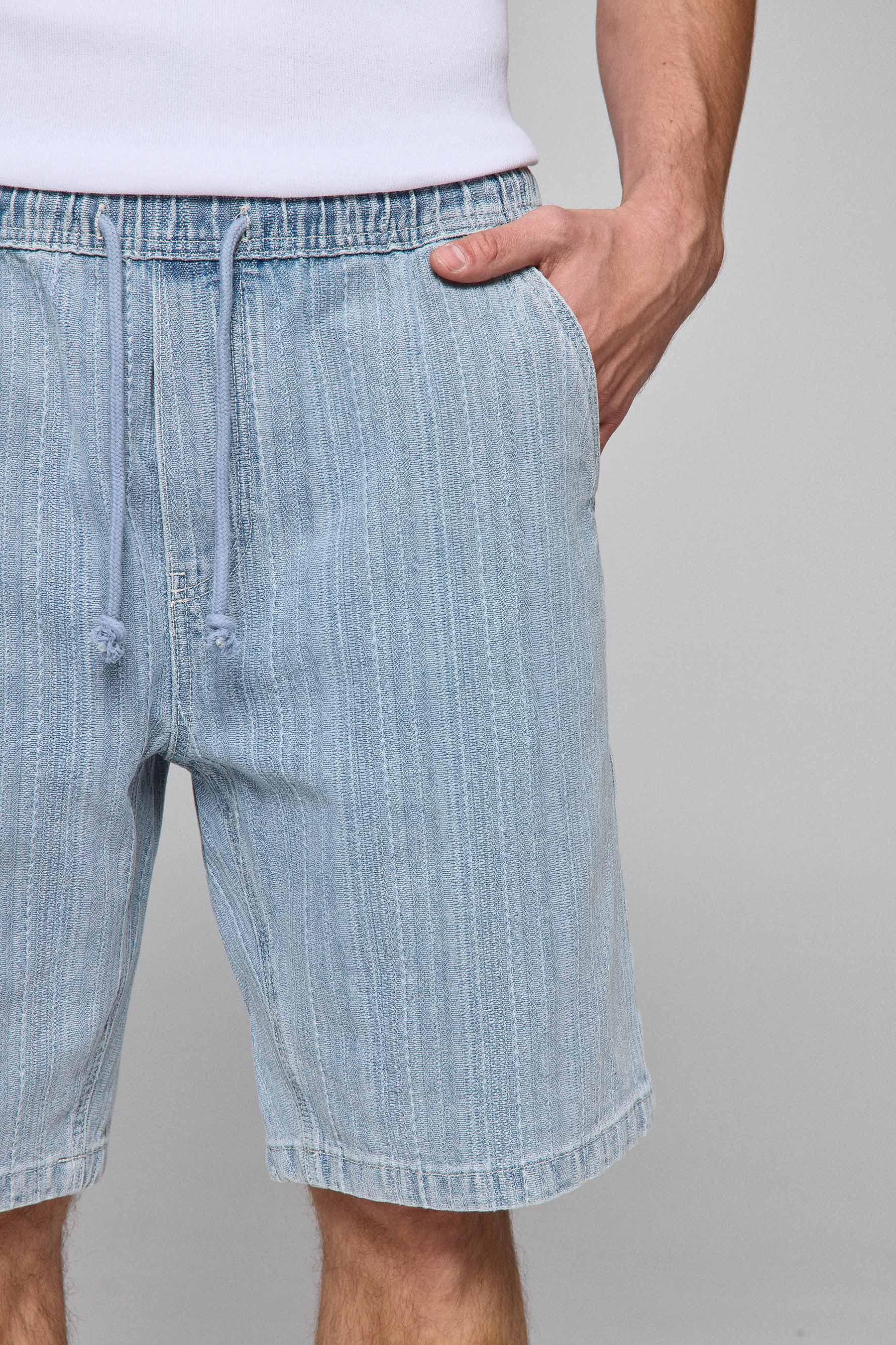 ברמודת ג'ינס סט ז'אקרד