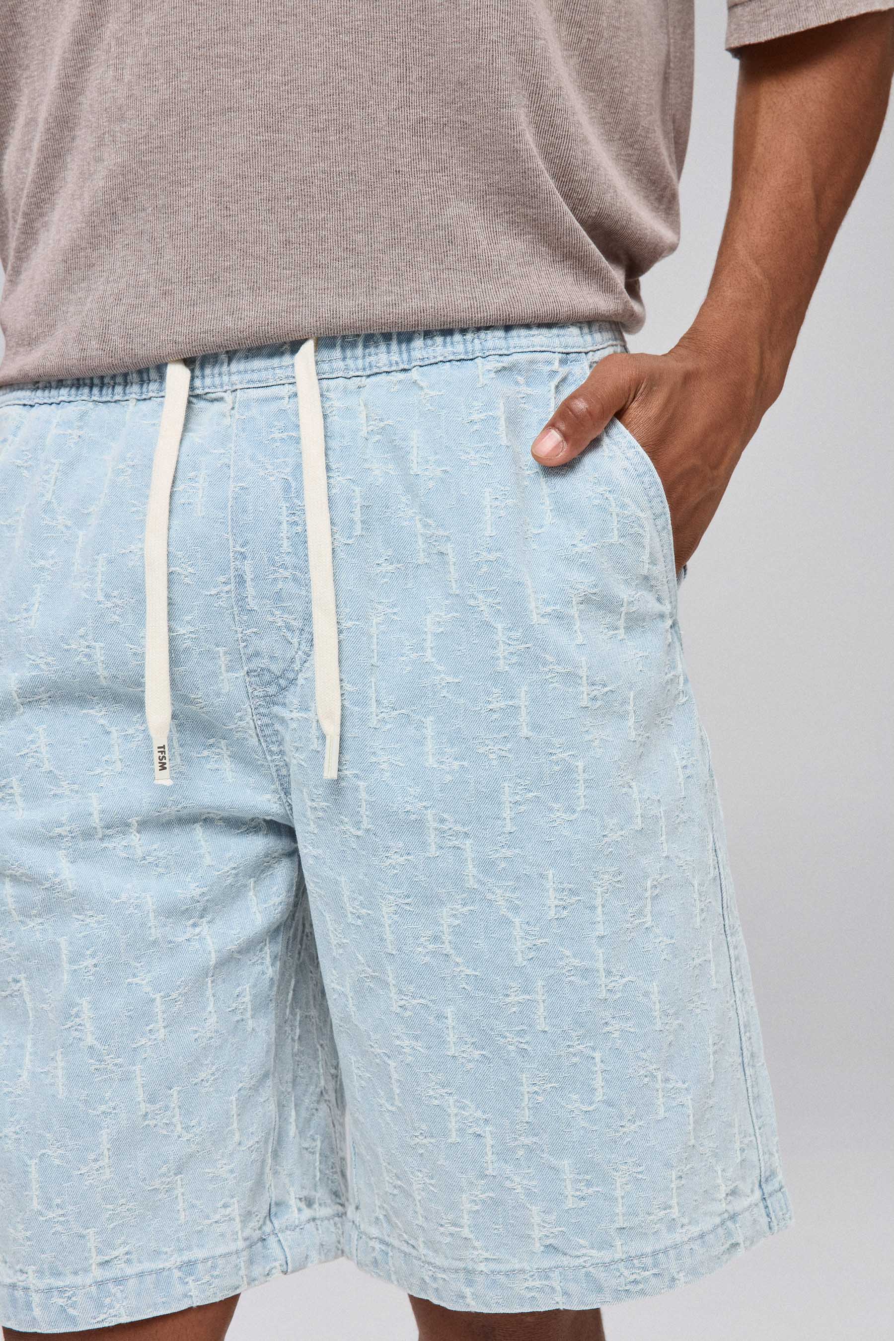 ברמודה ג'ינס טקסטורה אבסטרקט