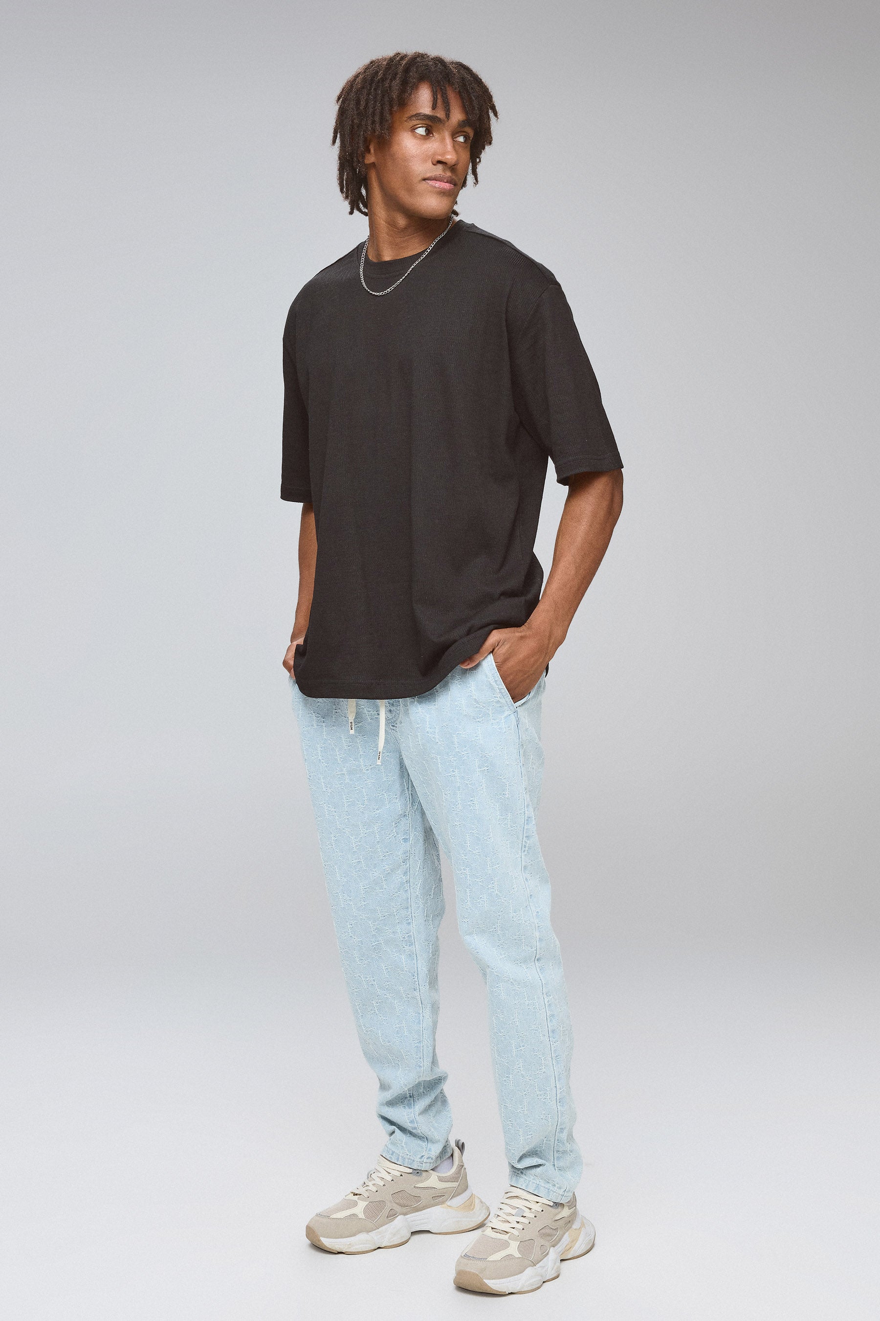 טי טקסטורה גלים